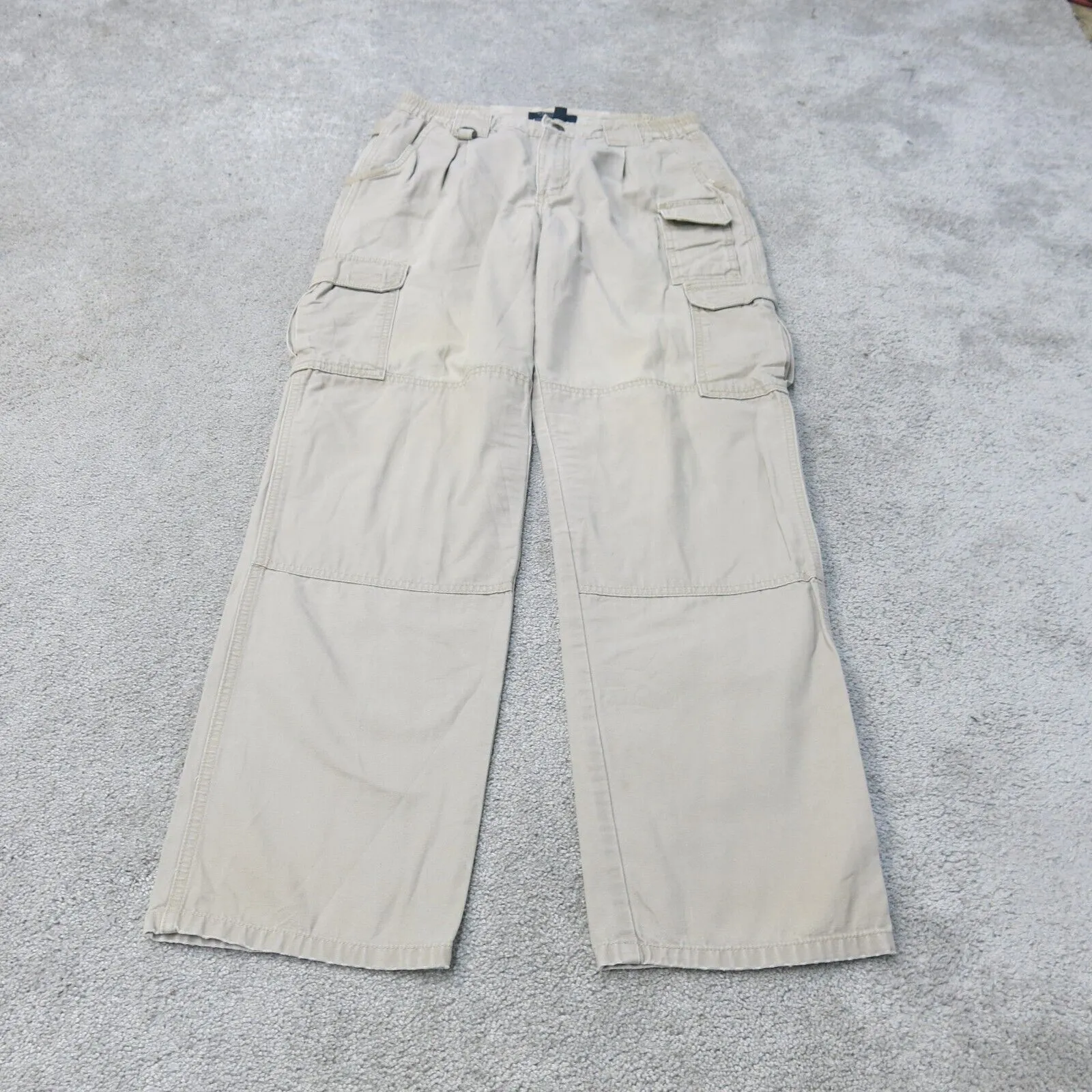 5.11 Tactical Pants Mens Khaki 30/34 High Rise Cargo Utility Double Knee Outdoor