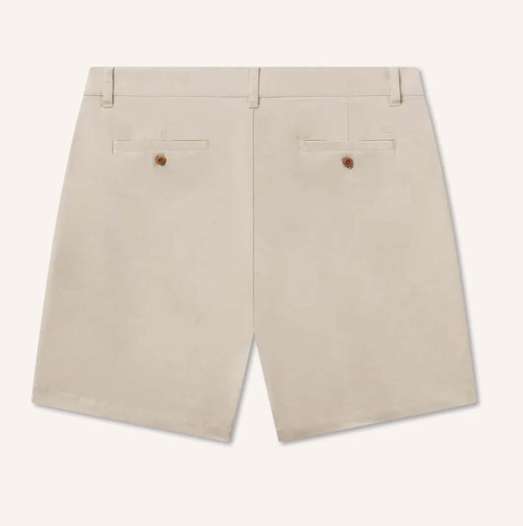 6" Regatta Stretch Short Pebble