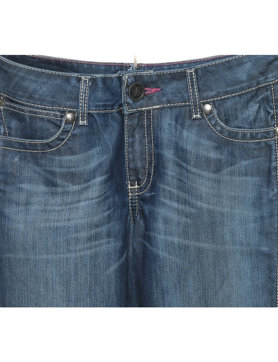 Boot Cut Classic Medium Wash Wrangler Jeans - W32 L31