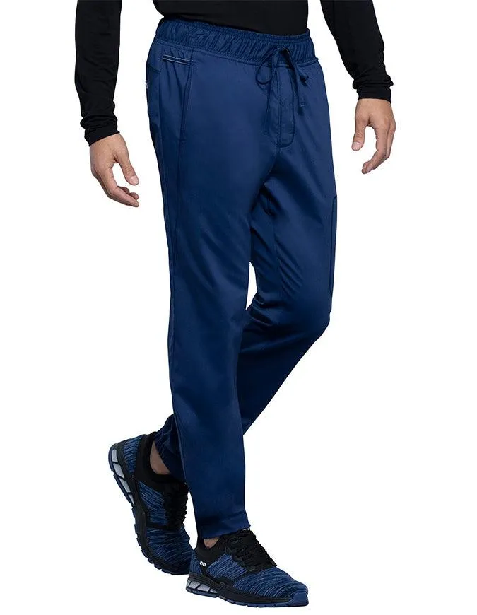 Cherokee Workwear Revolution Men's Natural Rise Straight Leg Jogger Petite Pant