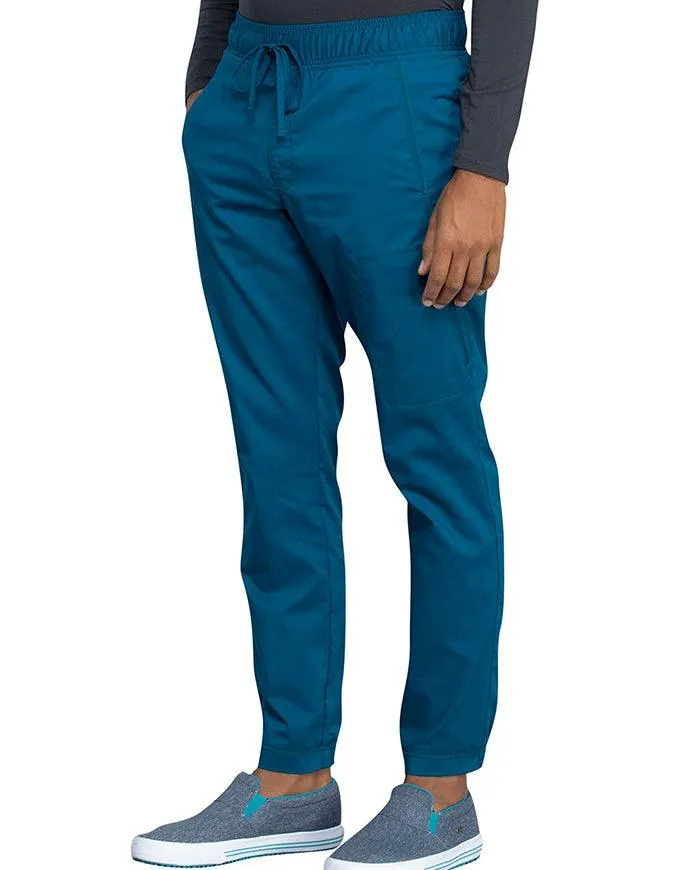 Cherokee Workwear Revolution Men's Natural Rise Straight Leg Jogger Petite Pant