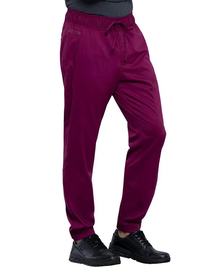 Cherokee Workwear Revolution Men's Natural Rise Straight Leg Jogger Petite Pant