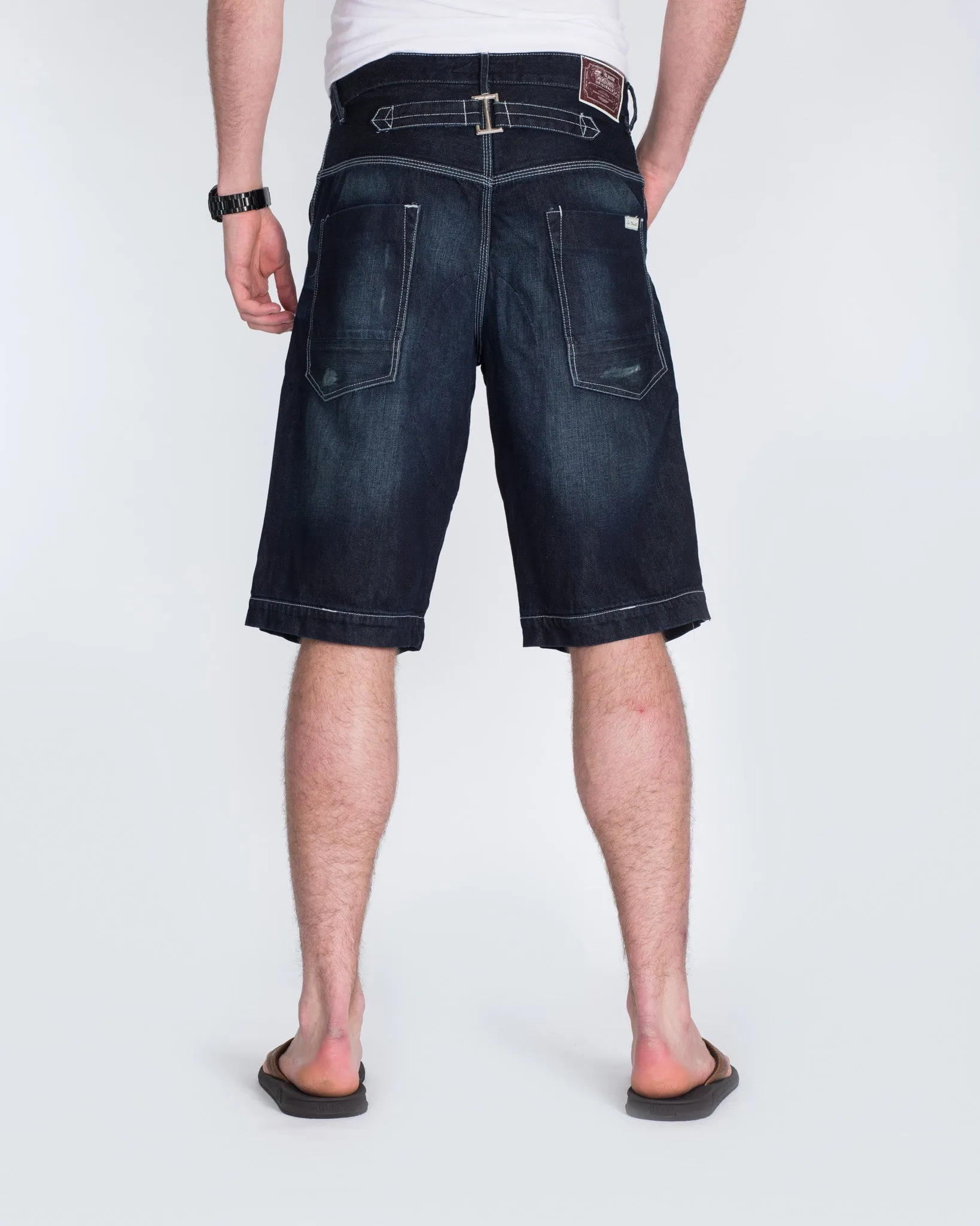 Ed Baxter Salvador Tall Denim Shorts