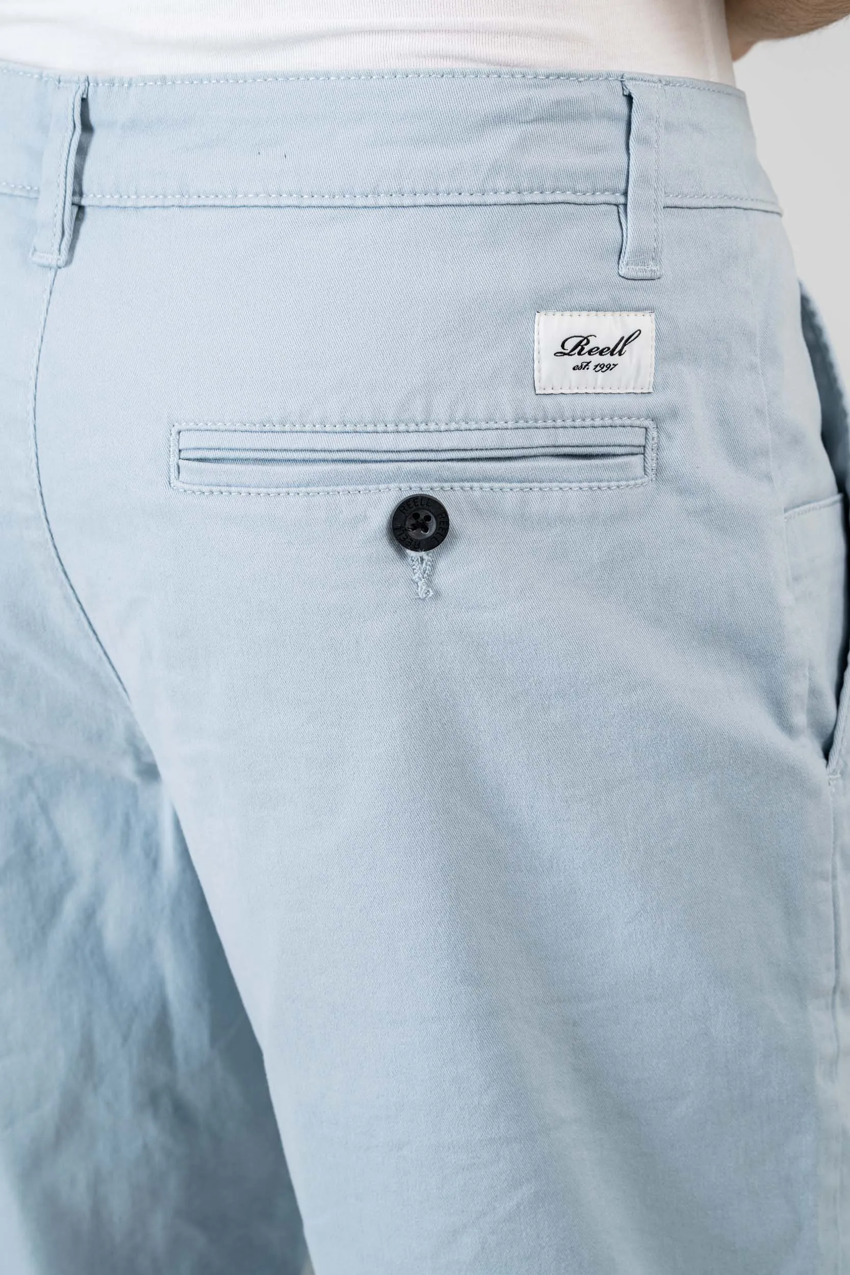 Flex Grip Chino Short - Soft Blue