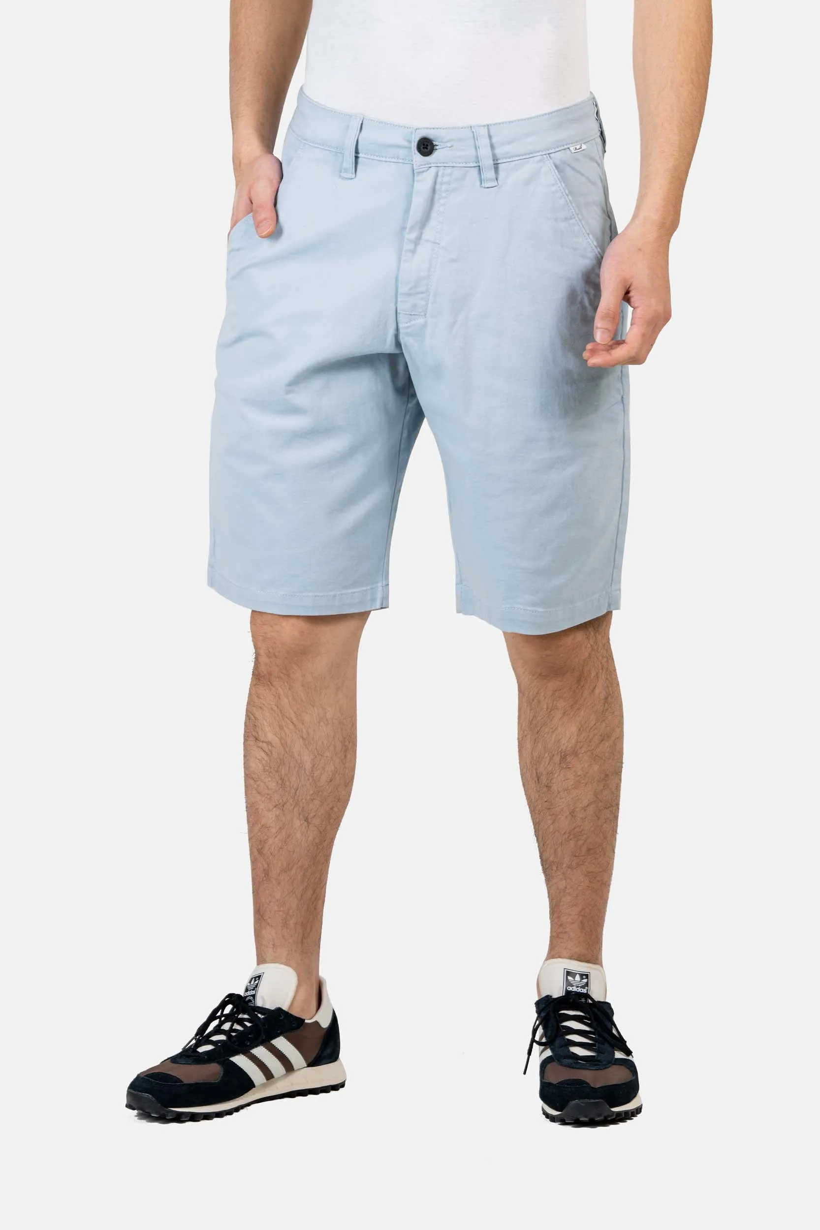 Flex Grip Chino Short - Soft Blue