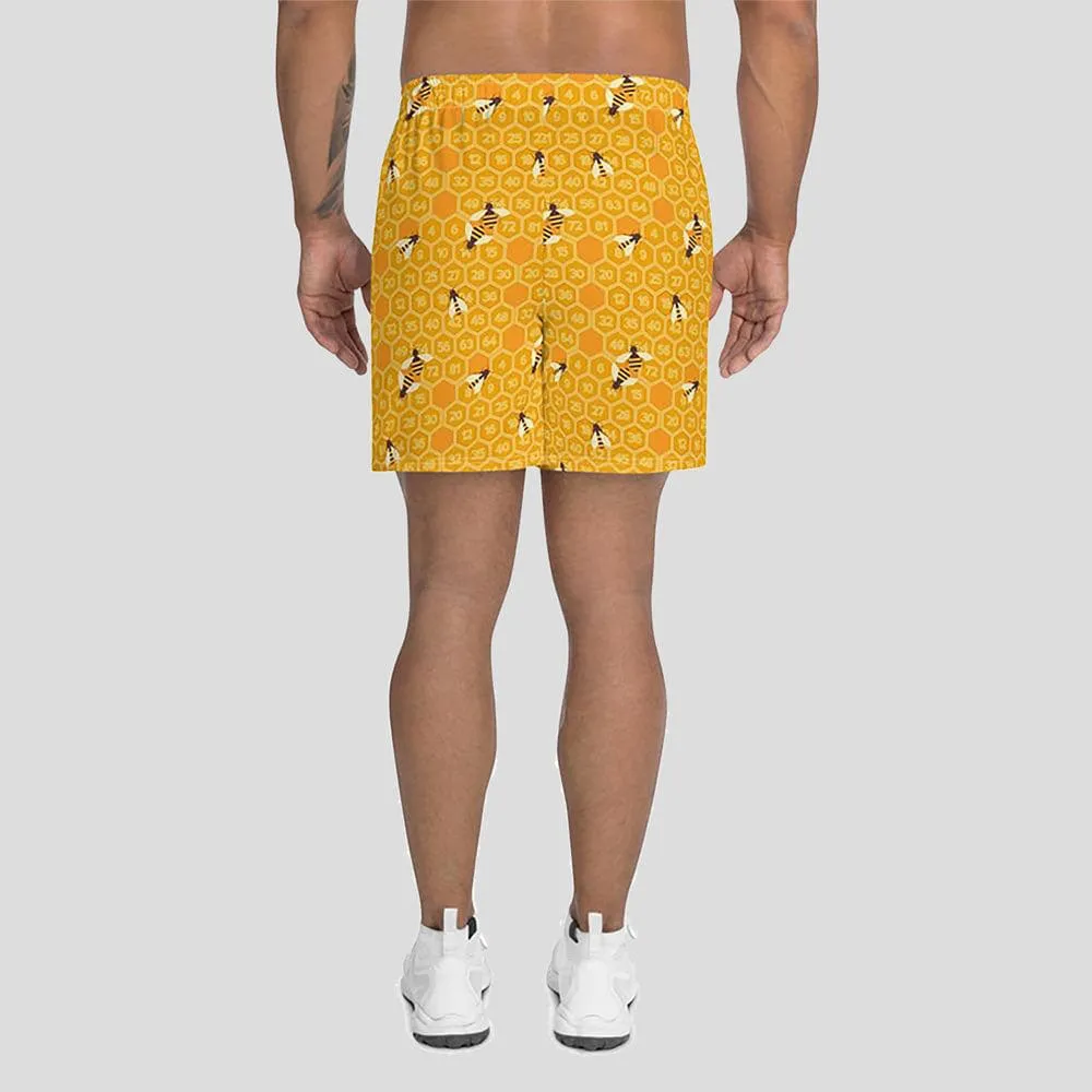 Honeycomb Athletic Shorts (POD)