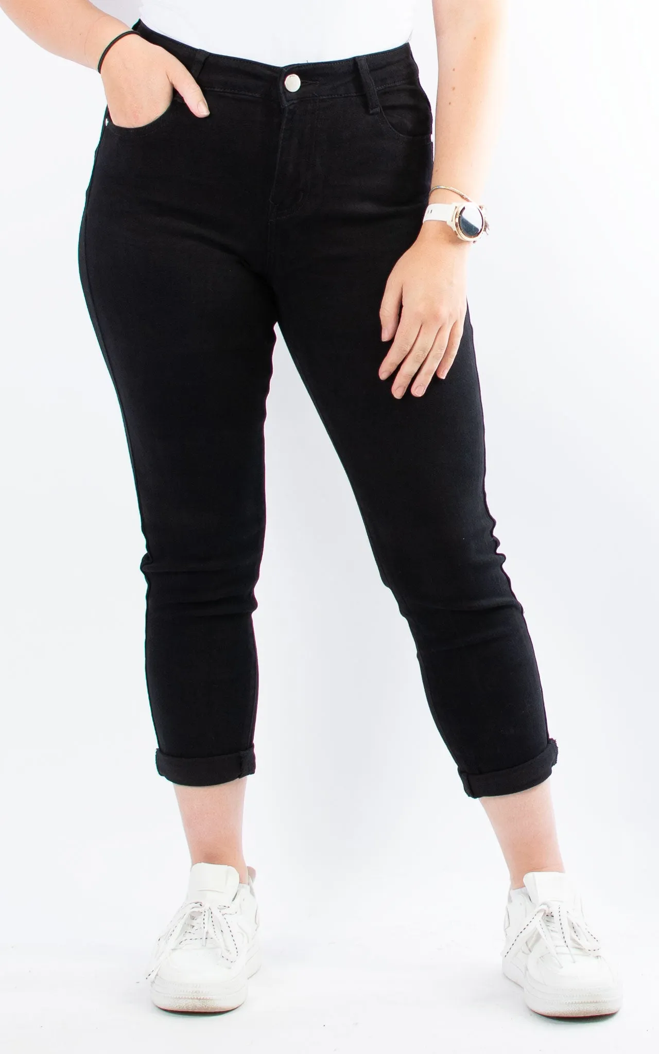 Jeans | Mom | Black