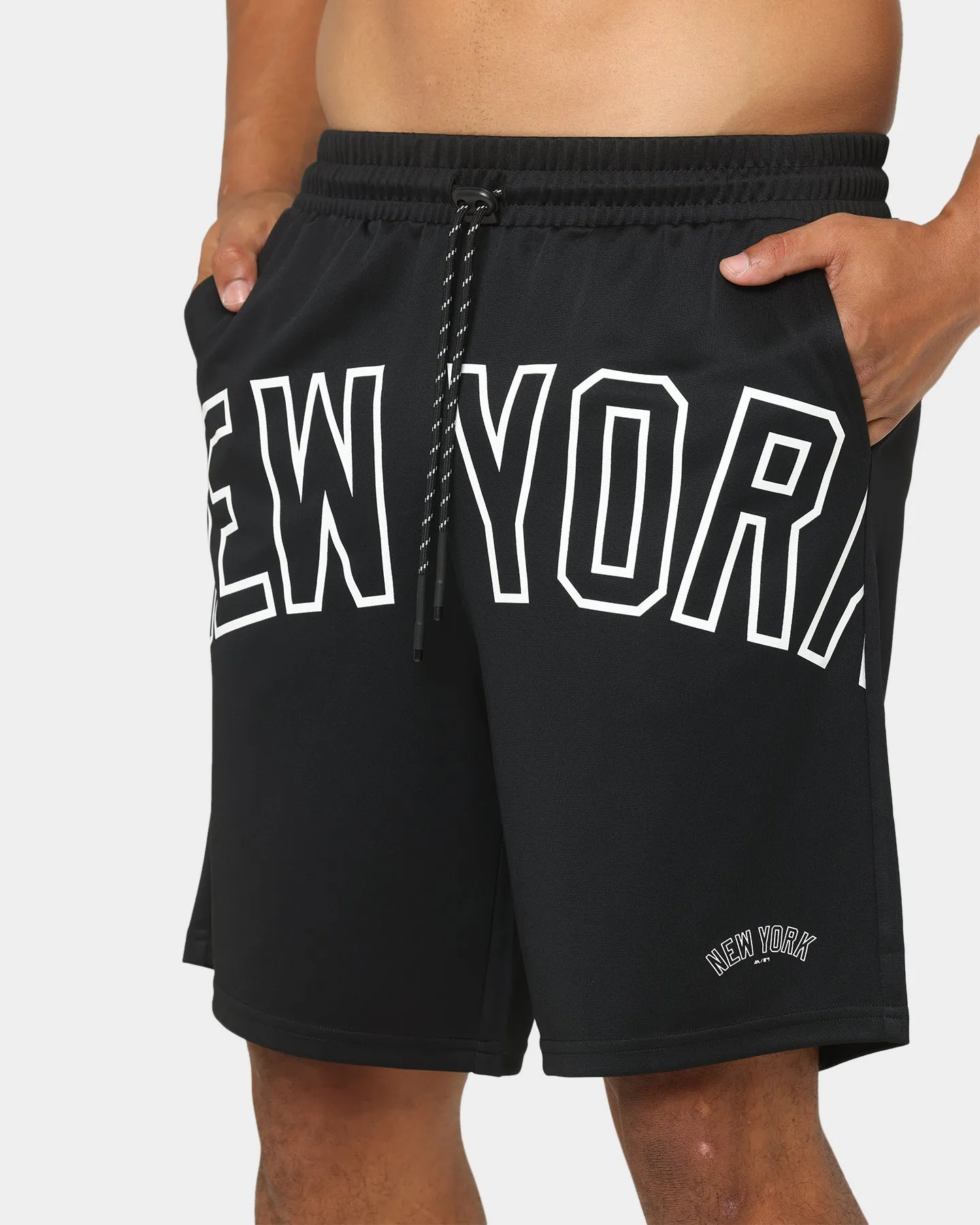 Majestic Athletic New York Yankees Tonals Big Face Logo Shorts Black