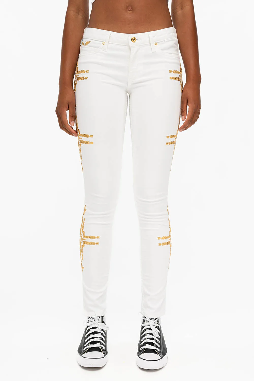 MARILYN SKINNY IN CHAPA WHITE