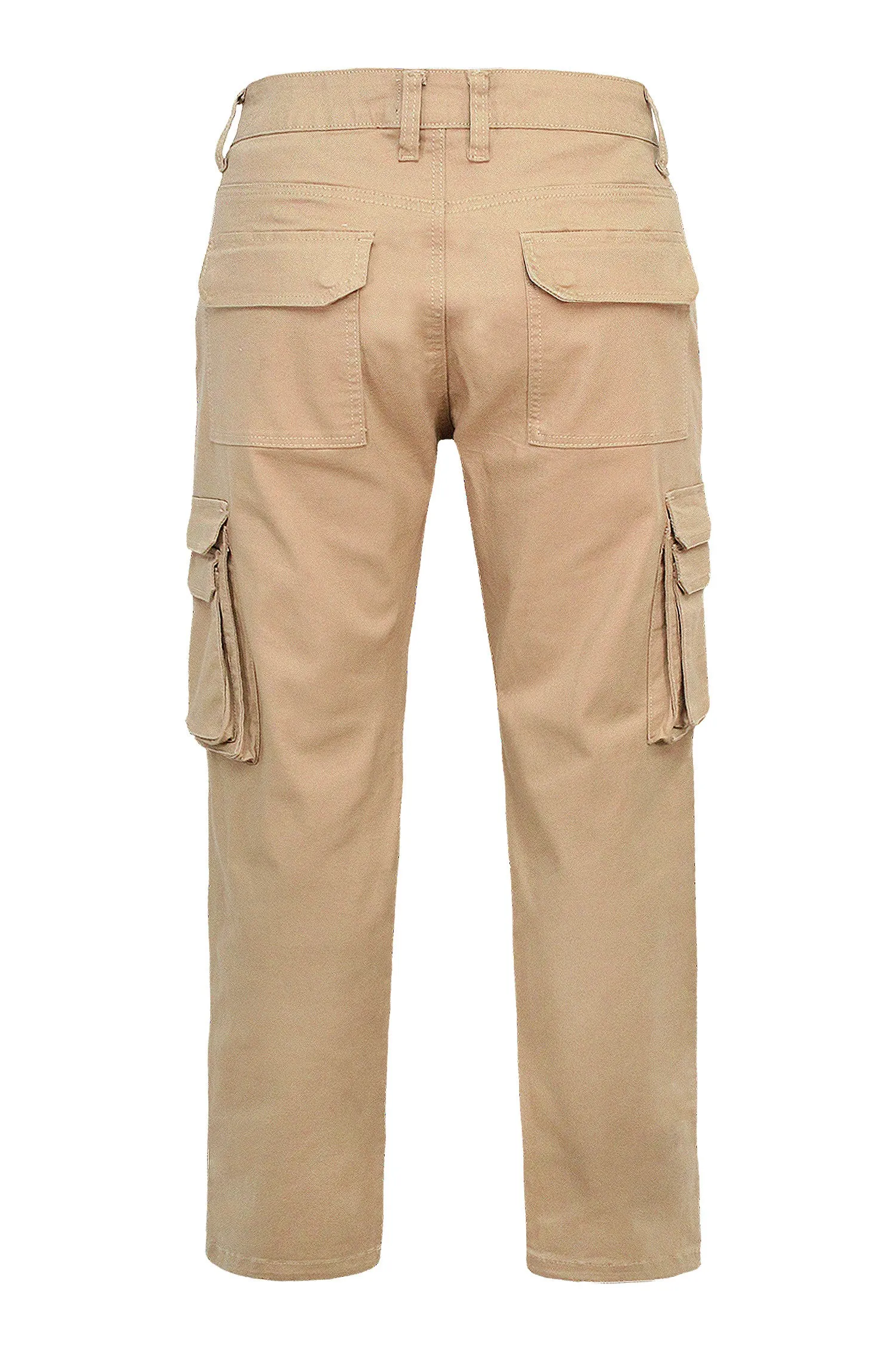 Men's Baggy Relaxed Fit Multiple Pocket Cargo Pants