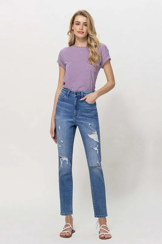 Mom Jeans Distressed