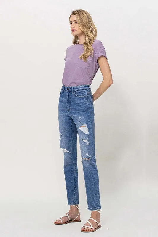 Mom Jeans Distressed