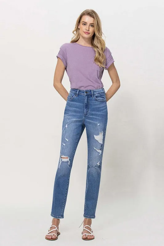 Mom Jeans Distressed