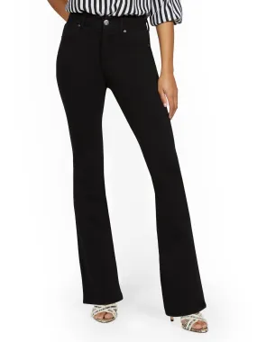 Mya Curvy High-Waisted Sculpting No Gap Bootcut Ponte Jeans