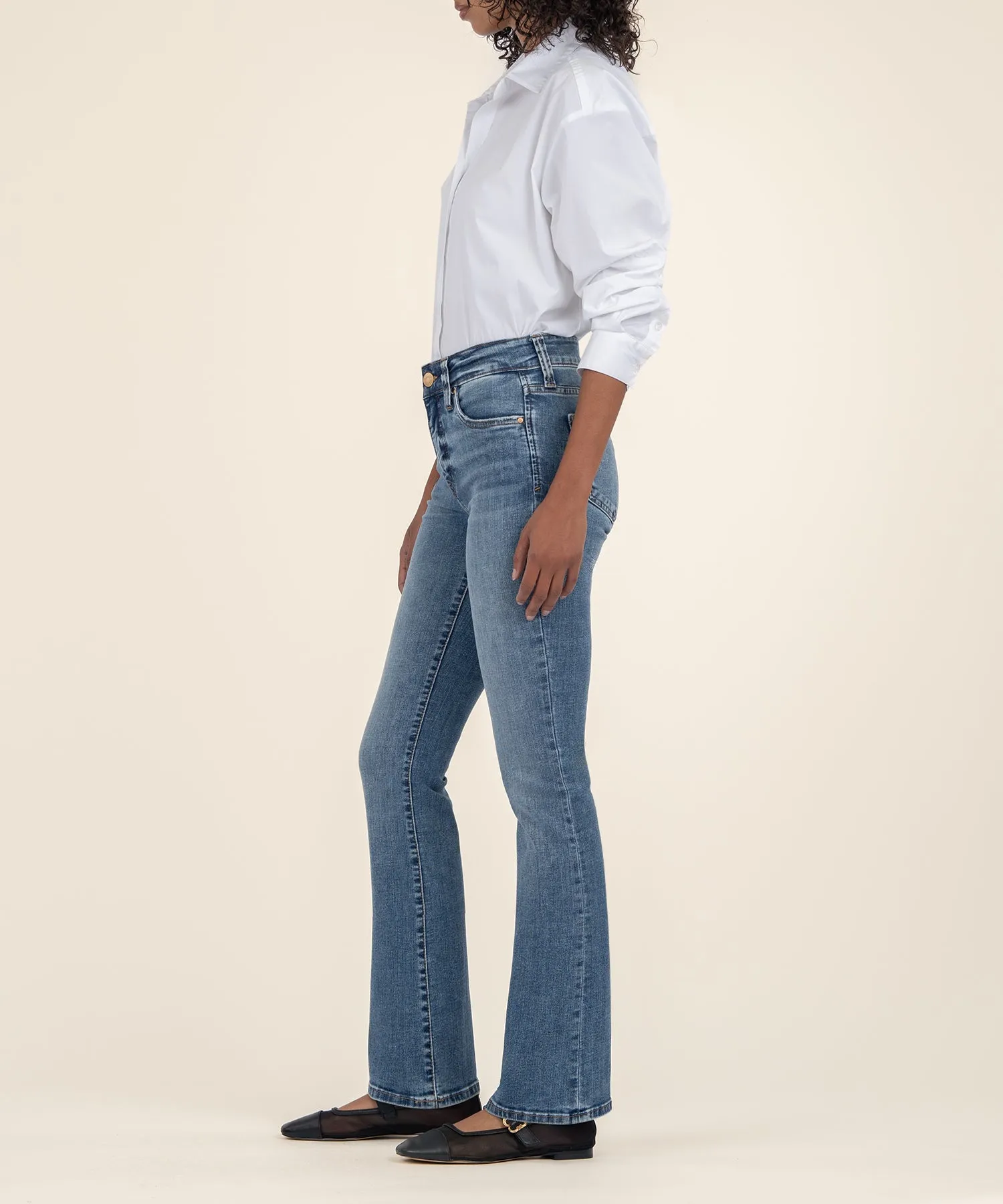 Natalie High Rise Bootcut, Short Inseam