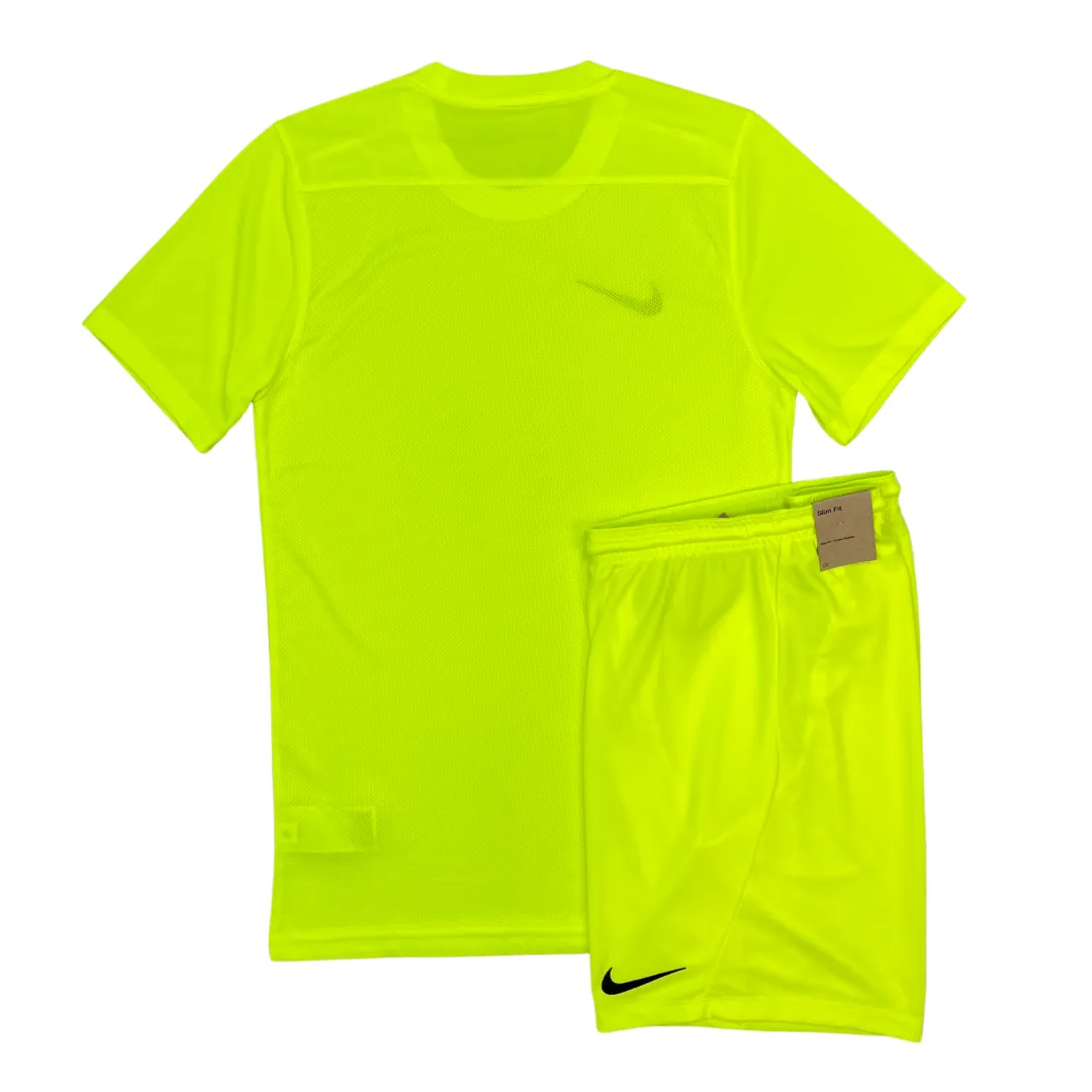 Nike Dri-Fit Tshirt / Shorts Set - Volt Green