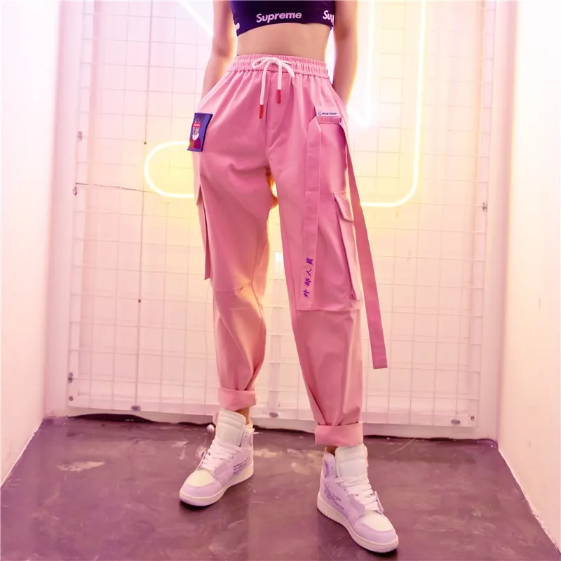 Pastel Pop Cargo Jogger Pants