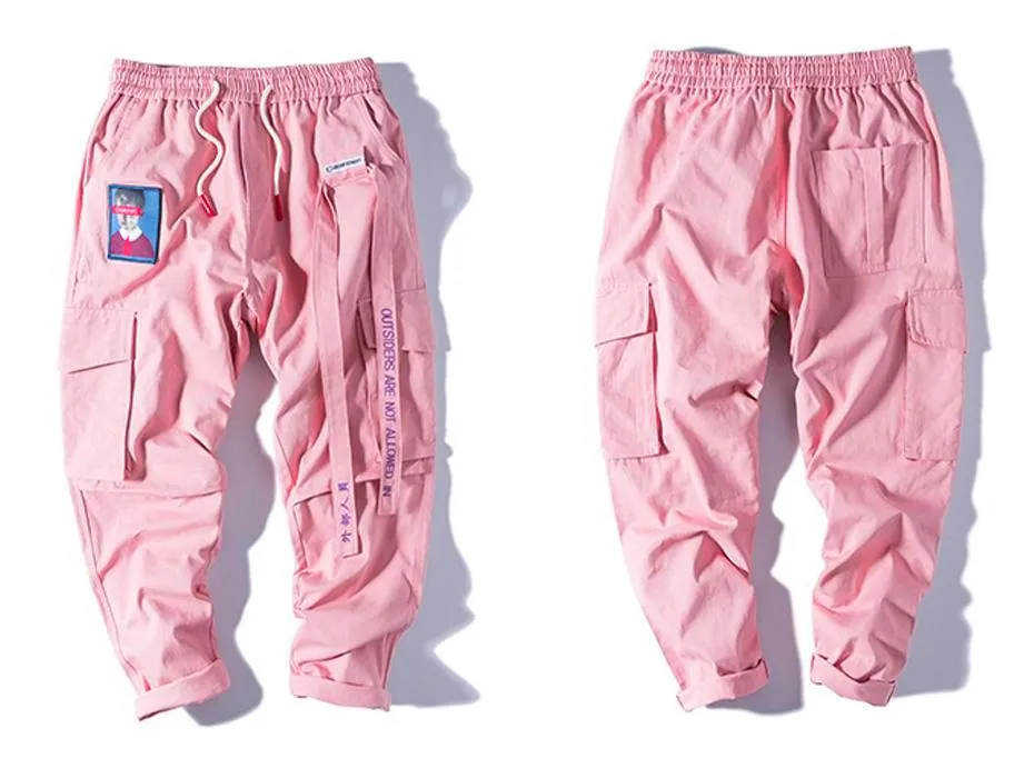 Pastel Pop Cargo Jogger Pants