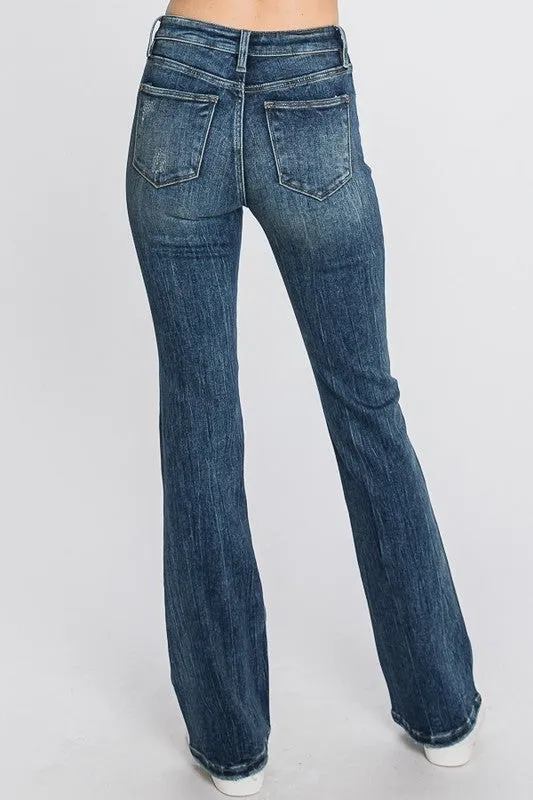 PET111 - MID RISE STRETCH CLASSIC BOOTCUT JEAN