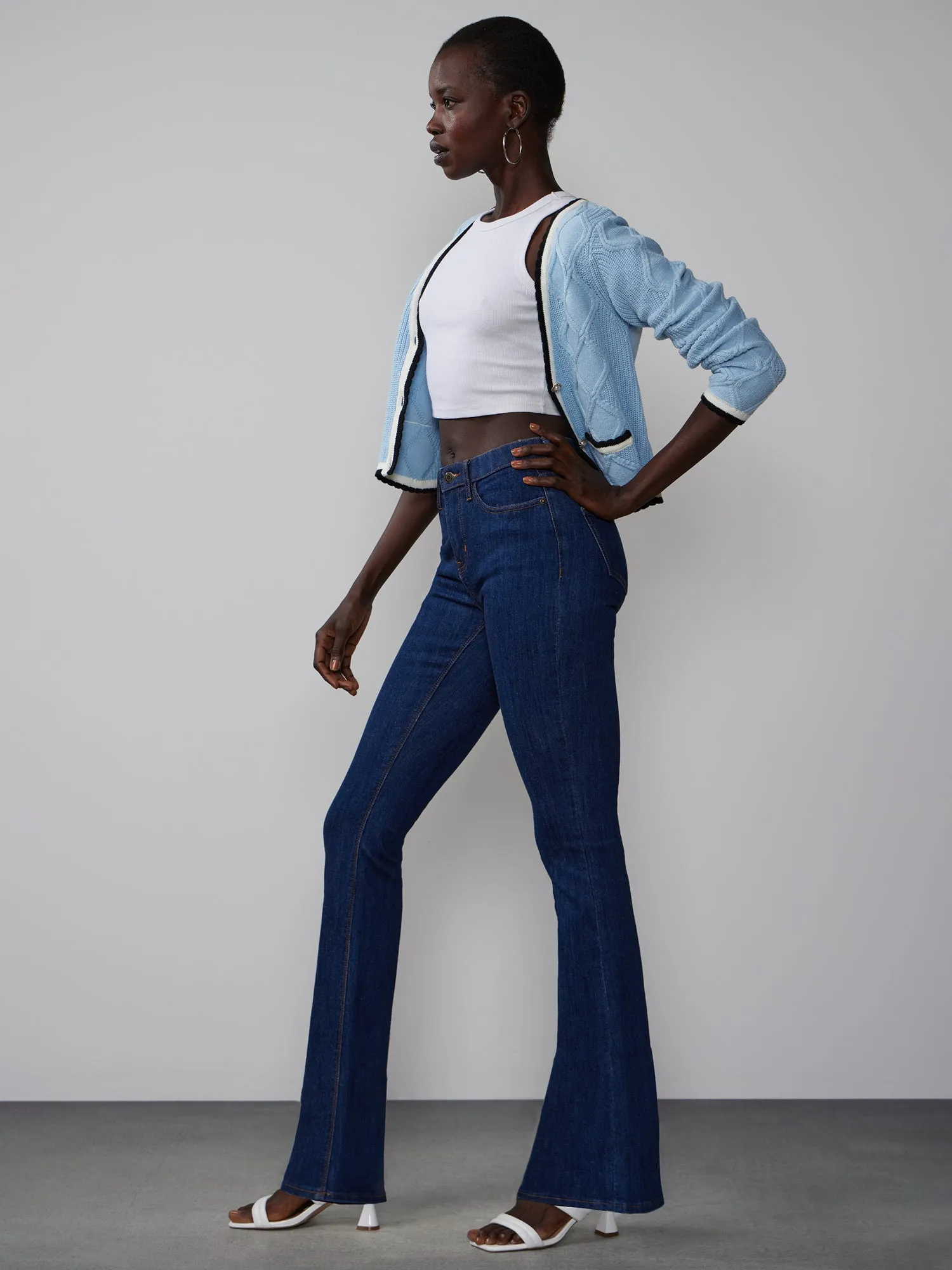 Petite Essential High Rise Bootcut Jeans