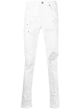 PURPLE BRAND PRE Jeans White