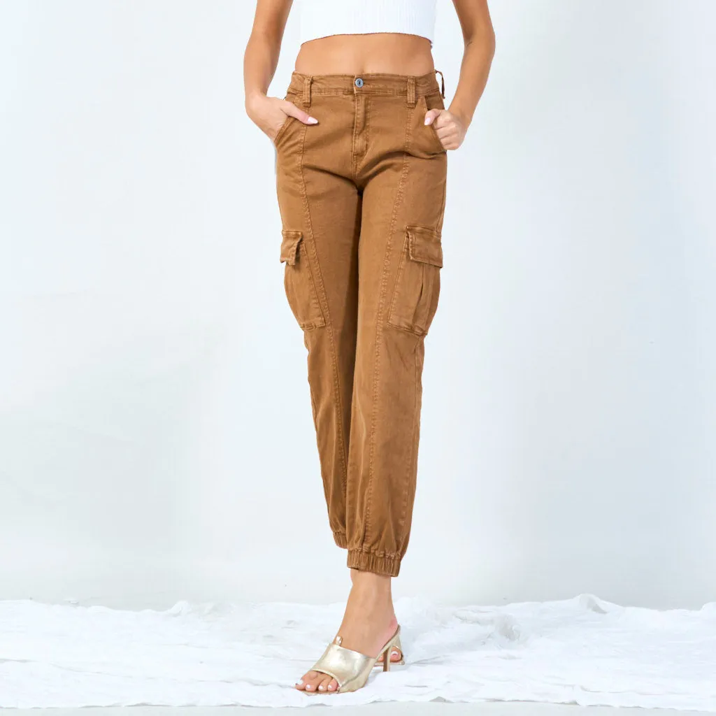 Relaxed cargo jogger pants wholesale