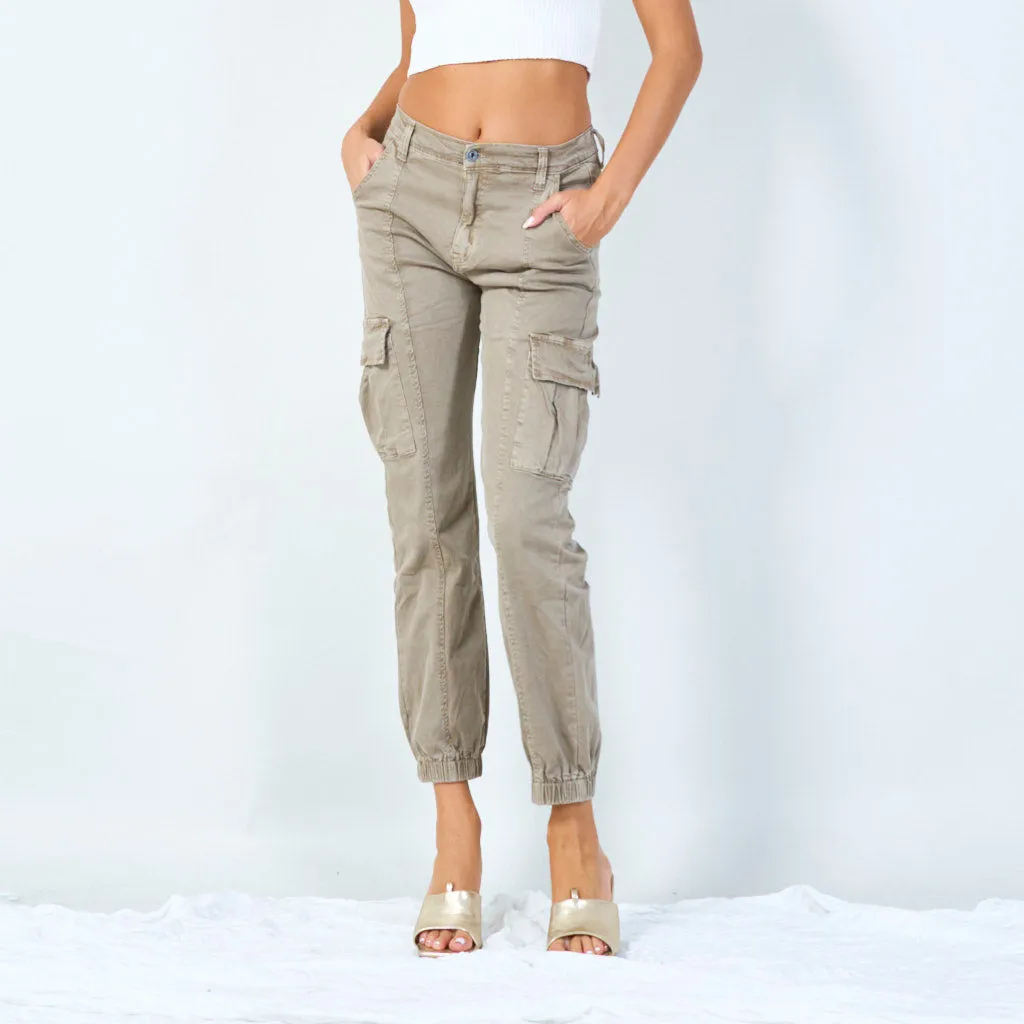 Relaxed cargo jogger pants wholesale