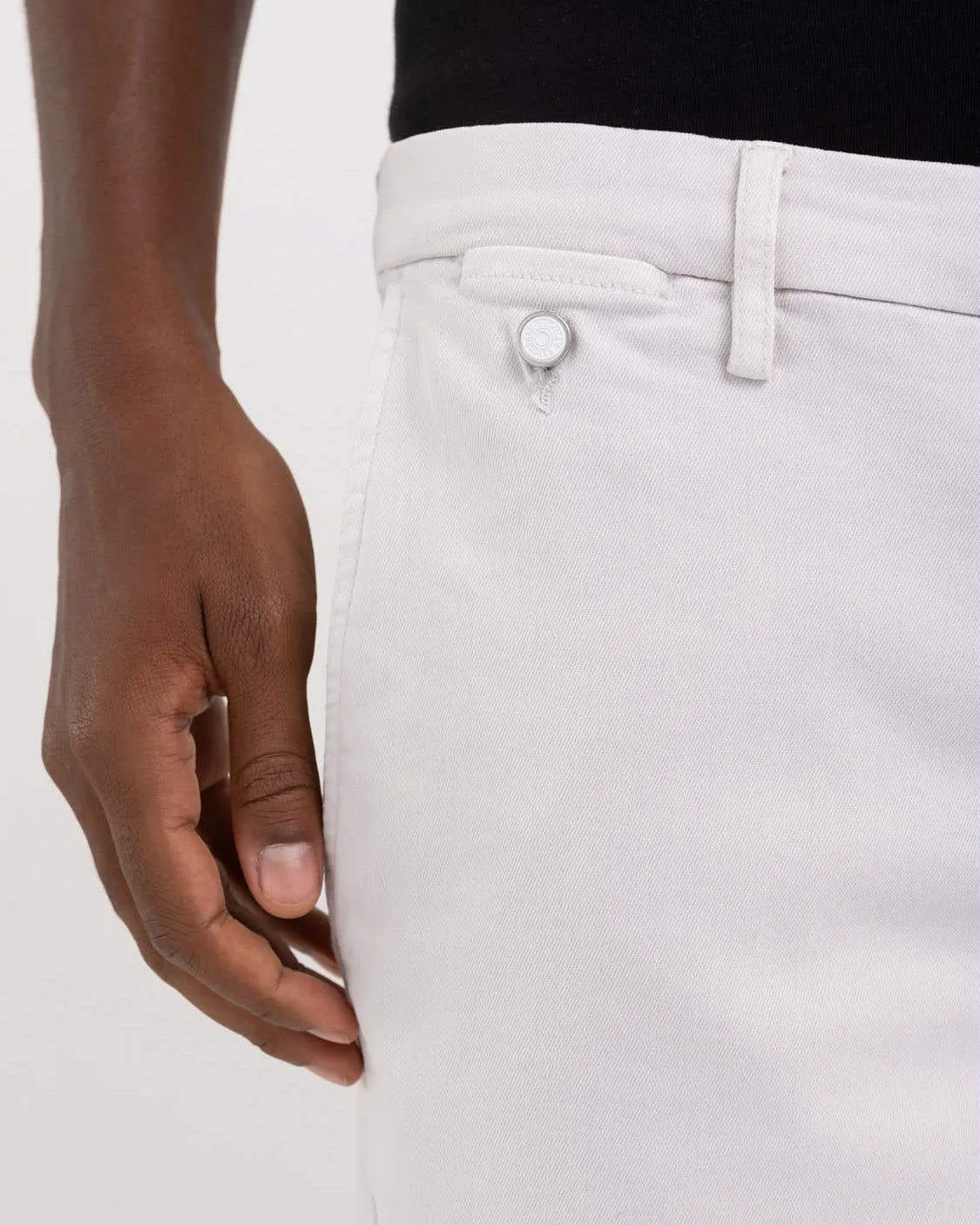 Replay Benni Hyperchino Colour XLITE Chino Shorts - Pearl Grey