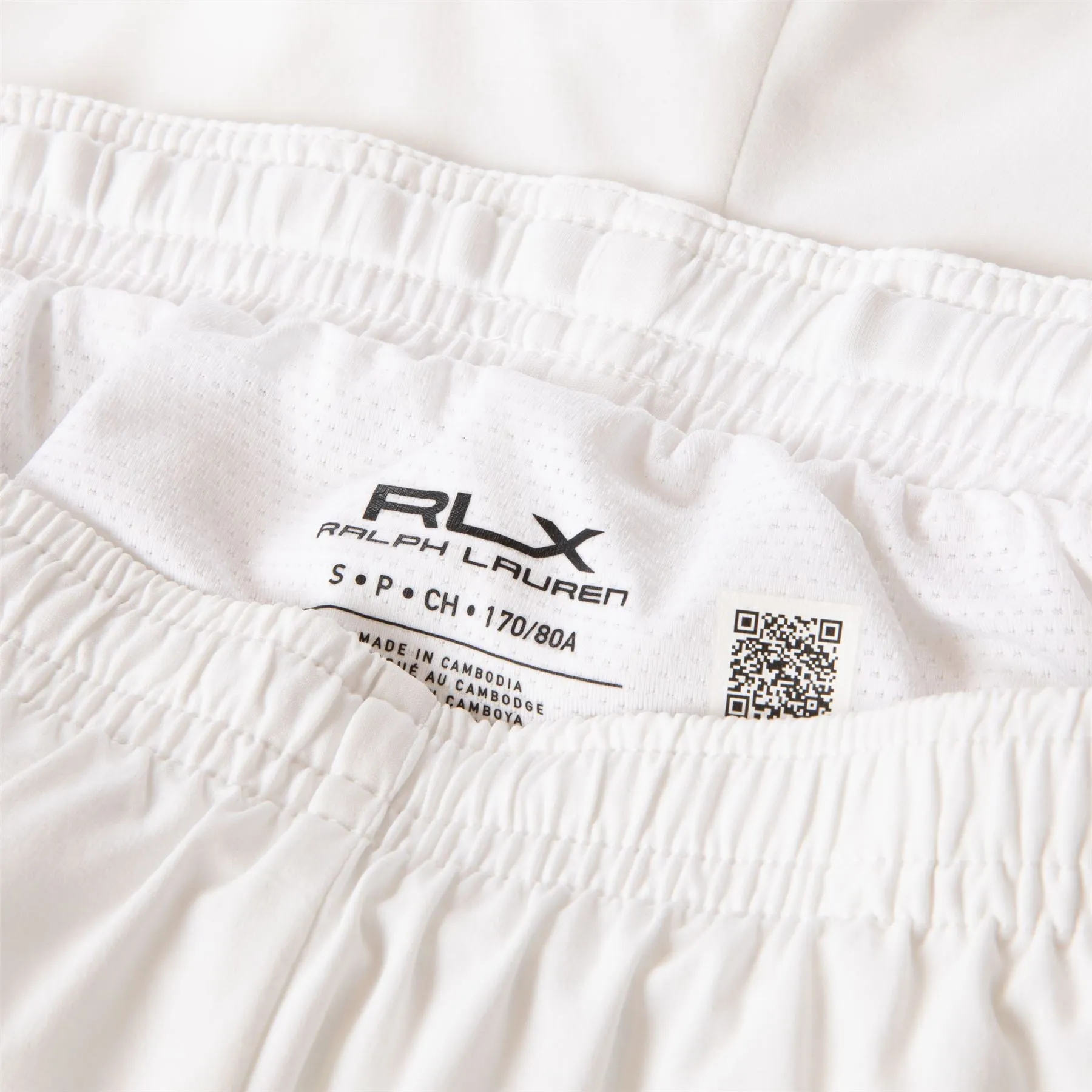 RLX Stretch Poly Active Shorts Ceramic White - 2025