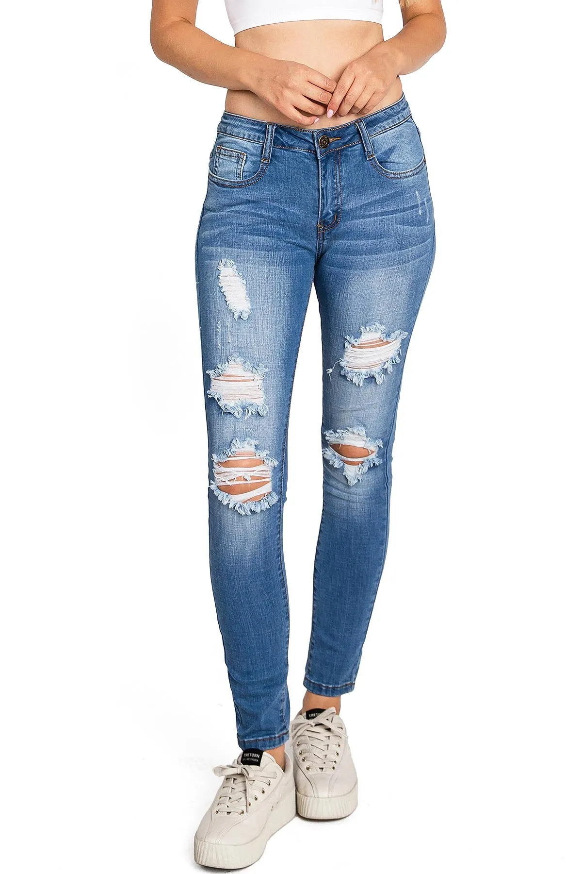 Sigma Mid-Rise Skinnys