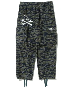 SKULL CAMO CARGO PANTS