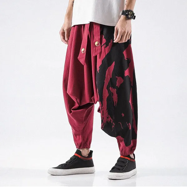 WLS Drako Street-Style Pants Red