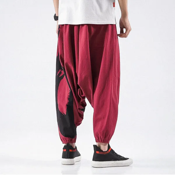 WLS Drako Street-Style Pants Red