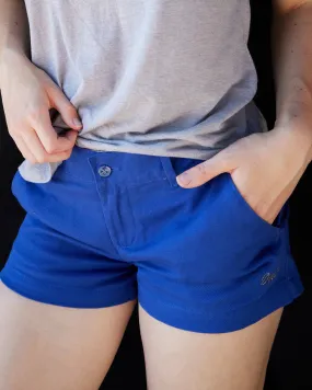 Women's Chino Shorts - Blue