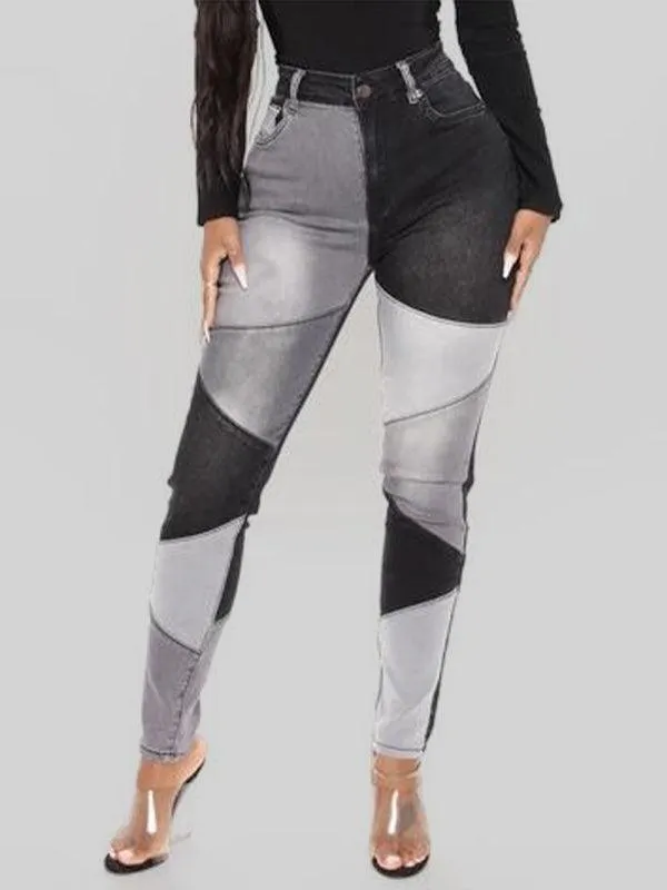 Women's High Waist Skinny Jeans