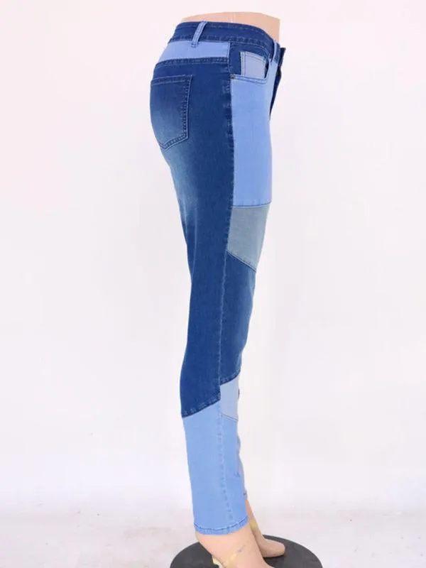 Women's High Waist Skinny Jeans