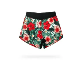 Women's V2 Athletic Shorts -  Hibiscus