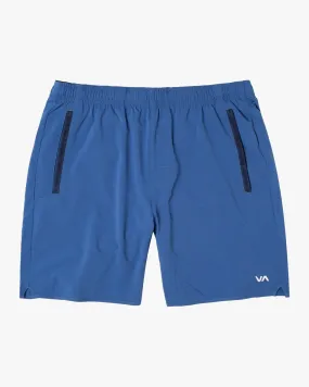 Yogger Stretch 17" Athletic Shorts - Surplus Blue